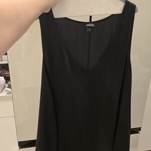 Torrid Black Sleeveless Tank Top